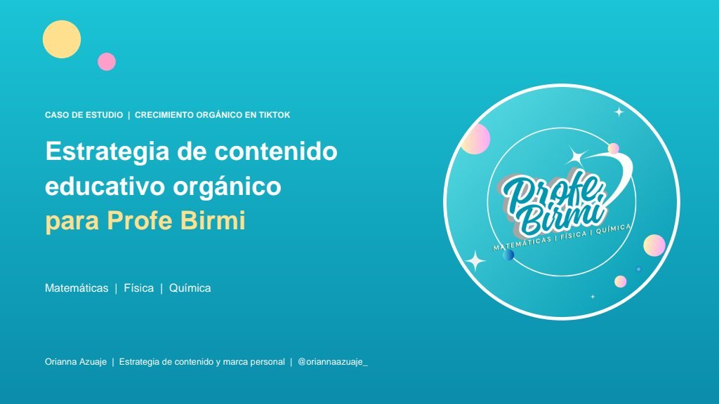Profe Birmi · De 393 a 17.2K seguidores enseñando matemáticas